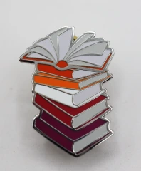 Pride Books Pin: Lesbian