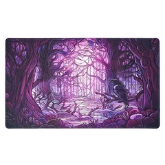 ARCANE FORTRESS: STAINED GLASS: DECAYING SWAMP STANDARD PLAYMAT