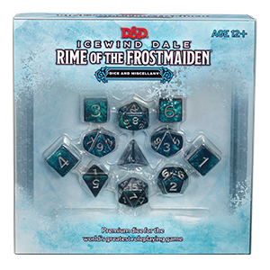 Icewind Dale: Rime of the Frostmaiden - Dice and Miscellany