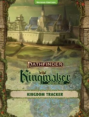 Pathfinder RPG (Second Edition): Kingmaker Kingdom Management Tracker