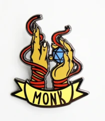 Banner Class Pins: Monk