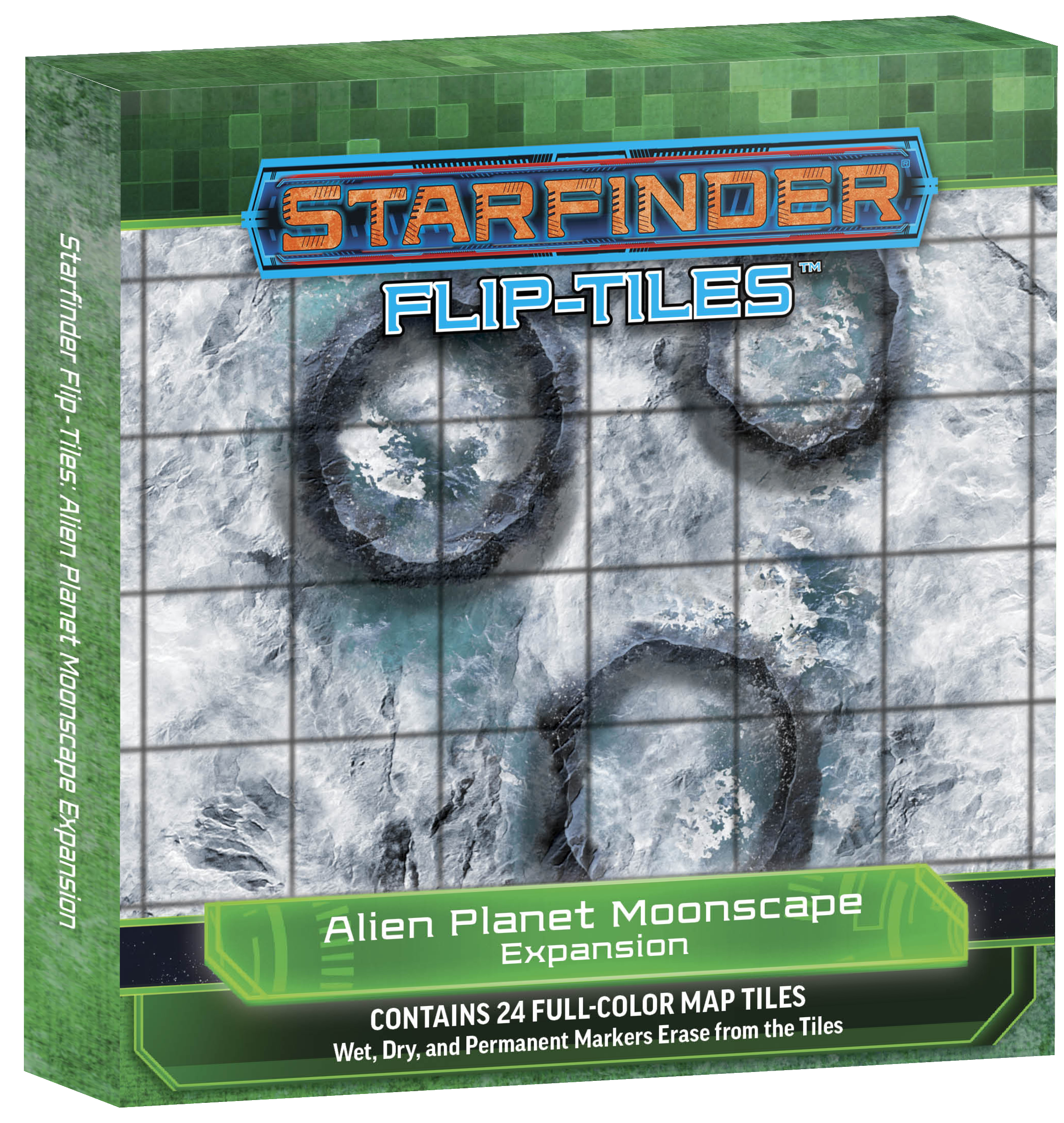 Starfinder Flip-Tiles: Alien Planet Moonscape Expansion