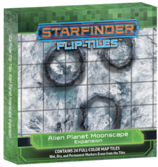 Starfinder Flip-Tiles: Alien Planet Moonscape Expansion