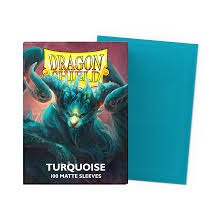 Dragon Shield Box of 100 in Turquoise