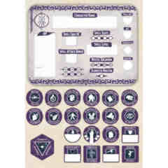 Dungeons & Dragons RPG: Warlock Token Set