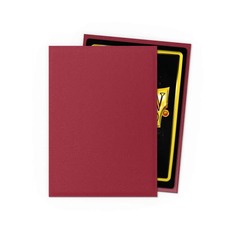 DRAGON SHIELD: MATTE NON-GLARE: BLOOD RED (100CT)