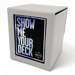 PANIC WIZARD: SHOWCASE 100+ DECK BOX: WHITE