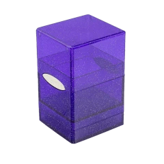 Ultra Pro: Glitter Satin Tower Deck Box - Purple