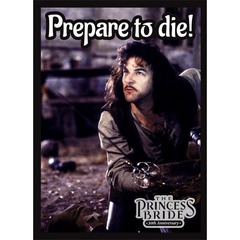 LEGION MATTE SLEEVES: THE PRINCESS BRIDE - PREPARE TO DIE