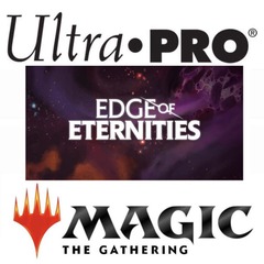ULTRA PRO: MAGIC THE GATHERING: EDGE OF ETERNITIES: 100CT DECK PROTECTOR SLEEVES IN CLEAR BOX: COMMANDER B