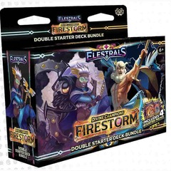 ELESTRALS TCG: FIRESTORM: HERMES VERSUS ZEUS DOUBLE STARTER DECK BUNDLE