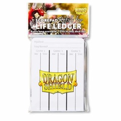 DRAGON SHIELD: LIFE LEDGER SCOREPAD REFILLS