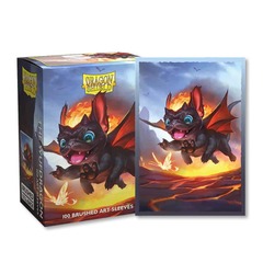 DRAGON SHIELD SLEEVES: BRUSHED ART: SPIRIT ANIMALS: THE WUFDRAGON (100CT)