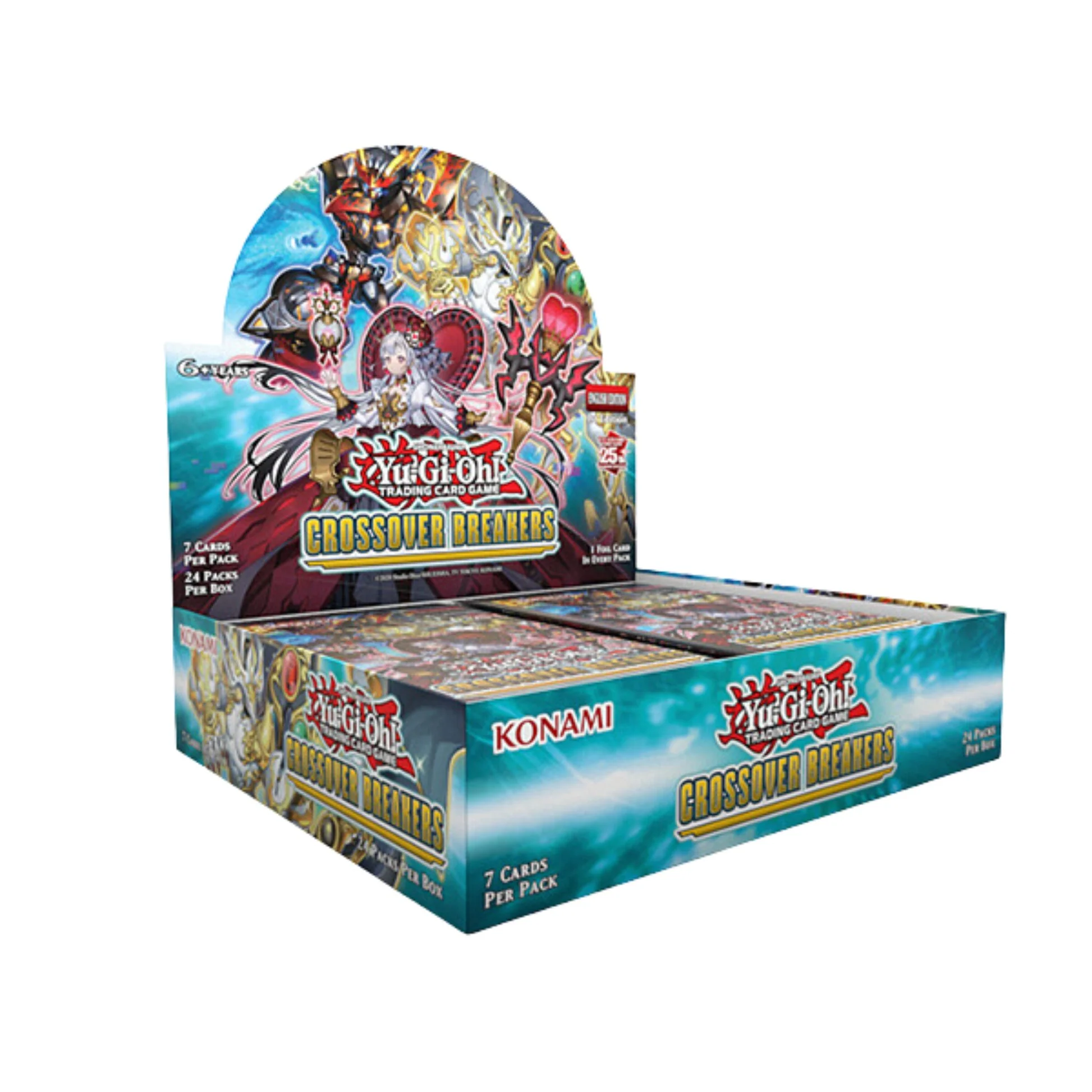 Yu-Gi-Oh Crossover Breakers 1st Edition Booster Box - Yu-Gi-Oh! Sealed ...