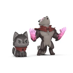 Casting Shadows: Vinyl Figure Set - Nuzzle Thronwood & Nuzzle the Savage