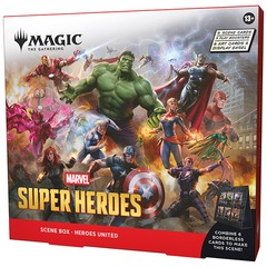 MTG: Universes Beyond- Marvel Super Heroes Scene Box - Heroes United