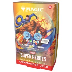 MTG: Universes Beyond- Marvel Super Heroes Commander Deck - Fantastic Four - Collector Edition