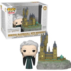 Minerva McGonagall with Hogwarths - Wizarding World Harry Potter #33
