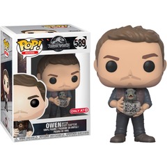 Owen (with Baby Raptor) - Jurassic World Fallen Kingdom #589 (Only at Target)
