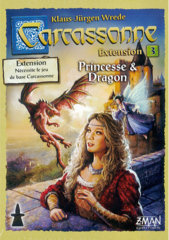 Carcassonne Ex3 Princesse & Dragon