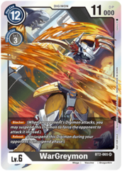 WarGreymon - BT2-065 - SR - Box Topper EX1