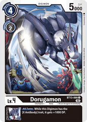 Dorugamon-BT13-066-C // BT13 – Contre le Chevalier Royal // BT13 - Versus Royal Knight