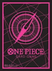One Piece Card Game Card Sleeves - Black & Pink