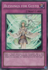 Benedictions pour Gusto - HA05-EN059 - Super Rare - edition illimitee // Hidden Arsenal 5: Steelswarm Invasion