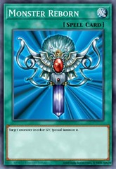 Monster Reborn - RA03-EN052 - Platinum Secret Rare - 1st Edition