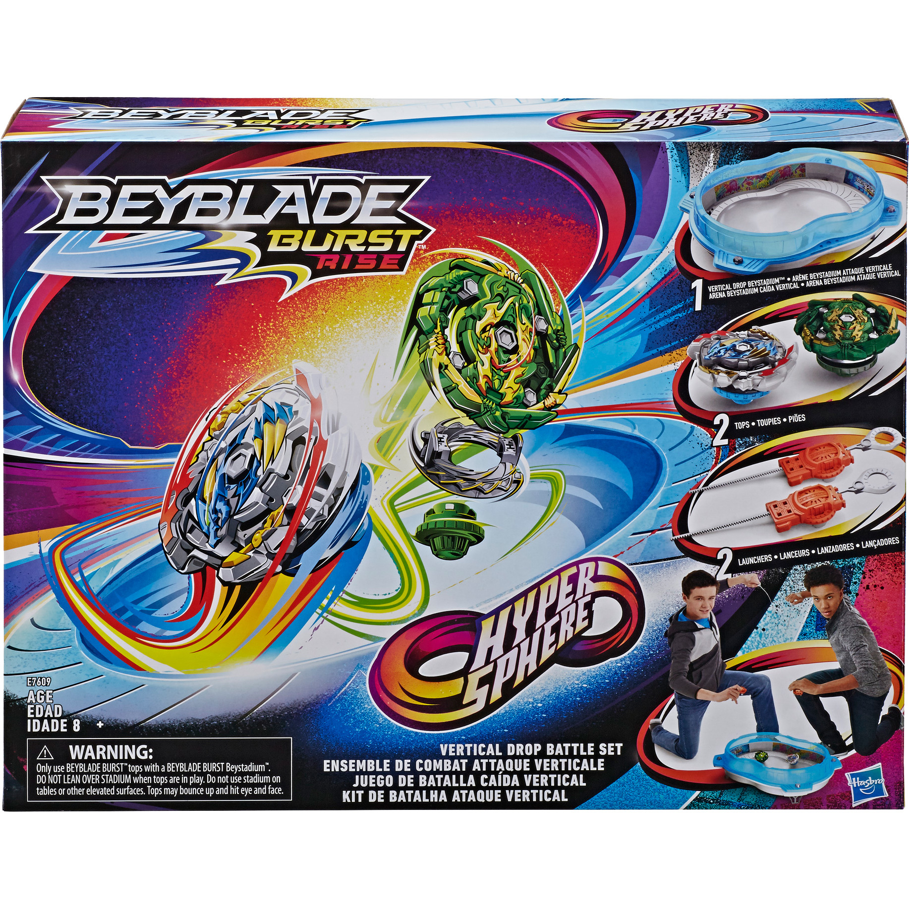 Beyblade Burst Rise: Ensemble de Combat Attaque Verticale