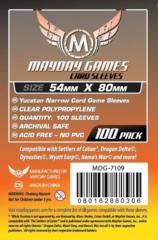 Card Sleeves - Narrow (54x80mm) (Pack of 100)