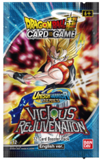 Dragon Ball Super - Unison Warrior Series Vicious Rejuvenation Booster Pack