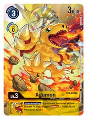Agumon - BT2-033 - C - Alternative Art (Tamer's Evolution 2)
