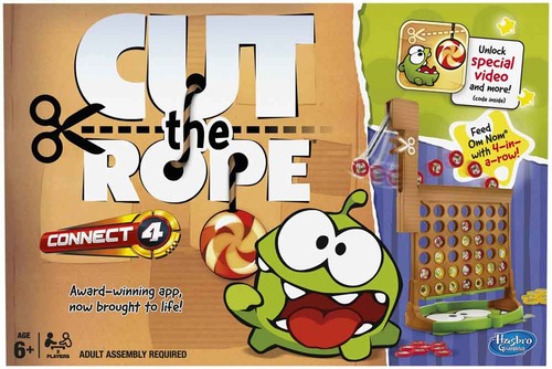Connect 4 Cut the Rope edition