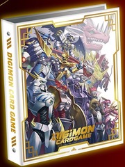 DIGIMON CG 9PKT BINDER SET ROYAL KNIGHTS
