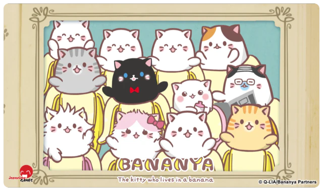 Bananya Family Playmat