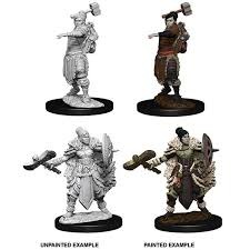 Nolzur's Marvelous Miniatures - Half Orc Barbarian