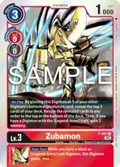 Zubamon - P-097 (Limited Card Pack Ver.2) - Digimon Promotion Cards (D-PR) EX4 PROMO