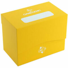 Gamegenic: Deck Box - Sideholder 80+ Yellow (Inclus Séparateur)
