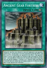 Ancient Gear Fortress - RA03-EN062 - Ultra Rare - 1st Edition