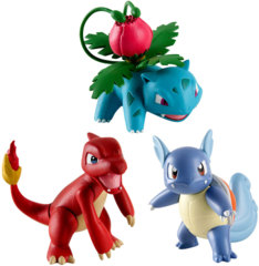 Pokemon Trio - Ivysaur / Charmeleon / Wartortle