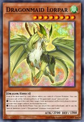 Dragonmaid Lorpar - RA03-EN022 - Platinum Secret Rare - 1st Edition