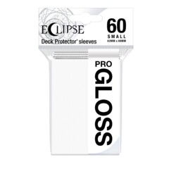 Ultra Pro Sleeves: Eclipse White Pro Gloss (60ct)