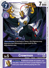 Crowmon-BT13-085-C // BT13 – Contre le Chevalier Royal // BT13 - Versus Royal Knight