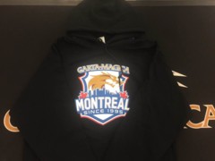 Chandail à capuchons Carta Magica (Noir XXL)