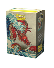 Dragon Shield Sleeves: Standard Brushed Art - Great Wave off Kanagawa (Box Of 100)