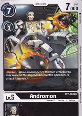 Andromon - BT2-061 - Alt Art/Promo