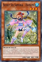 Secret Six Samurai - Hatsume - RA03-EN016 - Prismatic Ultimate Rare - 1st Edition