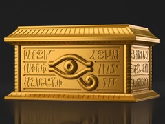 ULTIMAGEAR Plastic Model  - Yu-Gi-Oh! Gold Sarcophagus