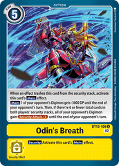 Le Souffle d'Odin - BT13-106 - U // BT13 – Contre le Chevalier Royal // BT13 - Versus Royal Knight